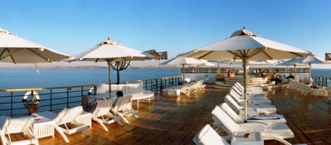 Kasr Ibrim Deck - Lake Nasser Cruises